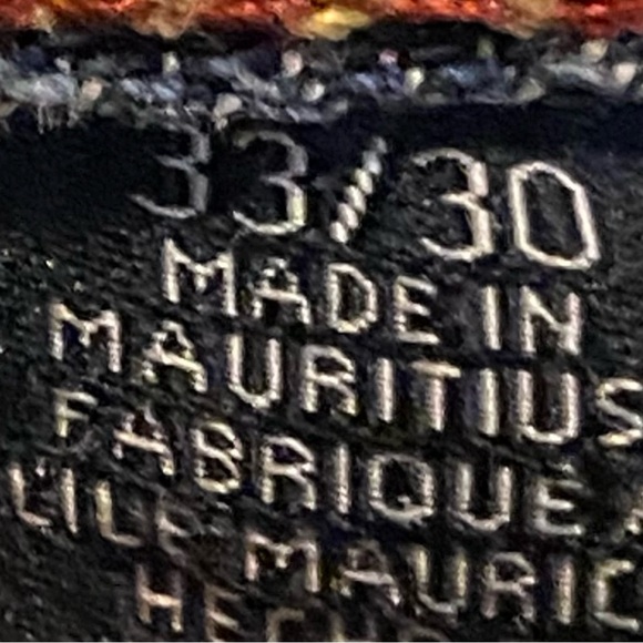 Tommy Hilfiger Denim hi rise Regular Fit Blue W36 L24 Vintage Retro. - Picture 4 of 6